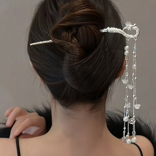 Kẹp tóc phong cách Trung Quốc sang trọng, phù hợp làm phụ kiện tóc cho ngày lễ