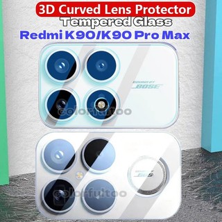 Redmi K 90 2025 Phim Bảo Vệ Camera Trong Suốt Cho Xiaomi Redmi K90 Pro Max K90ProMax RedmiK90 5G 3D Cong HD Full Cover Camera Kính Cường Lực Bảo Vệ Màn Hình Mặt Sau Ống Kính Phim