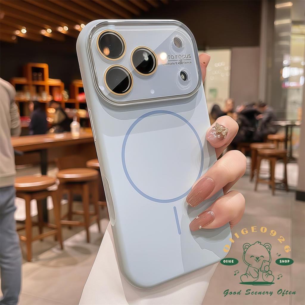 【 Ốp lưng iPhone17 】 Vỏ điện thoại từ tính cảm giác da lỏng iphone17 Pro Max16 15 14 13 cho vỏ iPhone Vỏ mềm silicon TPU chống sốc