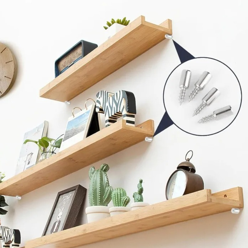 10-50 Cái Giá đỡ móng tay nội thất / Vít tự khai thác chéo có tay áo / Móng tay phân vùng chống trượt