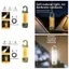 Đèn pin nhỏ LED DONOVANQQ, Đèn pin bỏ túi Mini nhẹ di động, Đèn pin cầm tay nhỏ gọn có thể sạc lại đa chức năng Đèn Flash đi bộ đường dài