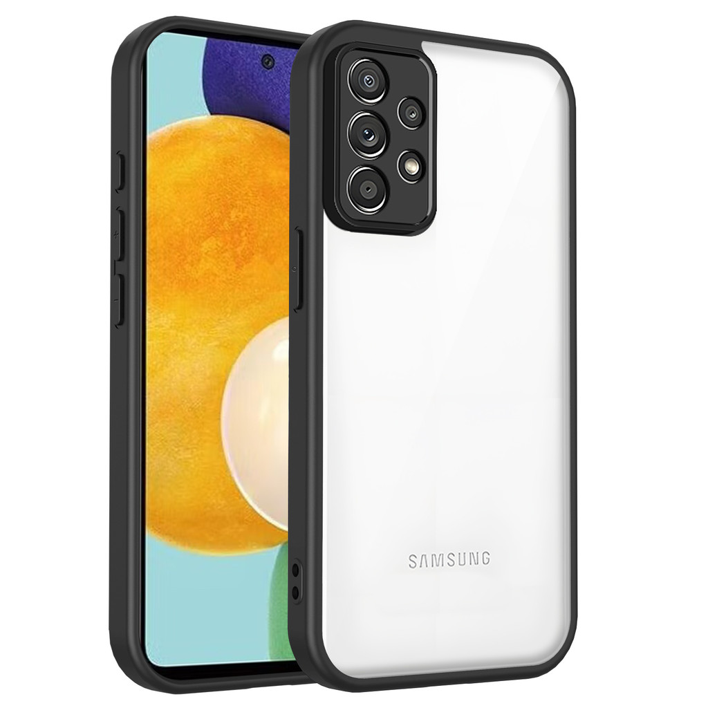 Ốp lưng Samsung A33 5G Vỏ trong suốt mờ thời trang cho Ốp điện thoại Samsung Galaxy A33 5G