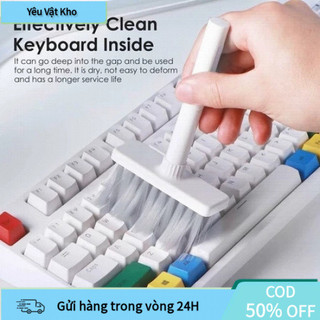Bộ cọ và dụng cụ vệ sinh 5 trong 1 cho laptop bàn phím và các thiết bị công nghệ đảm bảo vệ sinh toàn diện