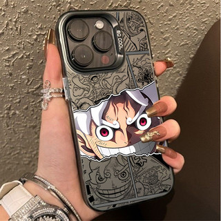 Ốp Lưng Cho OPPO Realme C12 5S 5 5i 7i 8 9i 8i 9 10 Pro Ốp Lưng Anime One Piece Luffy Zoro Cứng Laser IMD Dễ Thương Nóng Chống Sốc INS Retro Armor Sang Trọng Nghệ Thuật Hàn Quốc Cổ Điển