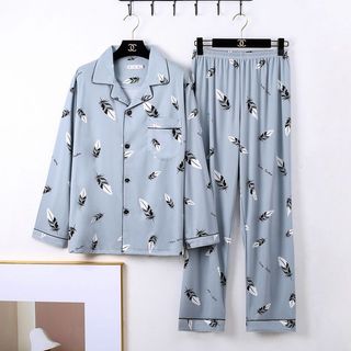 Bộ Đồ Ngủ Nam Chewes Kwen Cotton Xuân Thu Dài Tay