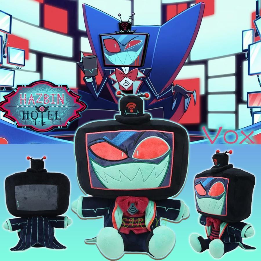 Youtooz Hazbin Hotel Vox Anime Ngoại vi Búp bê nhồi bông sang trọng Mô hình sưu tập Quà tặng sinh nhật cho trẻ em