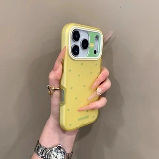 Sang Trọng Màu Sóng Chấm Tình Yêu Ốp lưng iPhone17 16 15 14 13 Pro Max Chống Sốc Bảo Vệ Camera Chống Rơi Ốp Lưng Mềm
