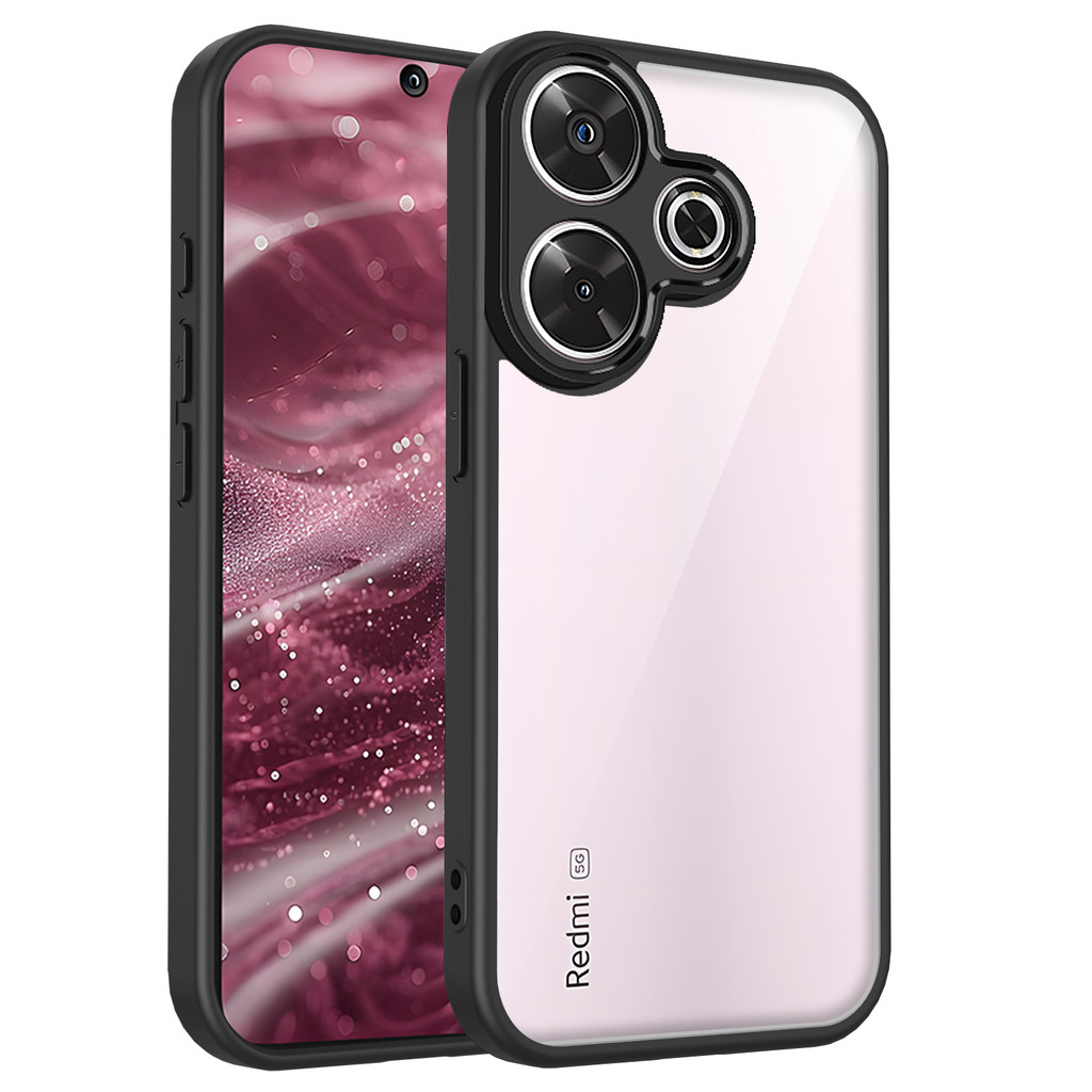 Ốp lưng Redmi 13 Vỏ trong suốt mờ thời trang cho Redmi 13 Vỏ điện thoại