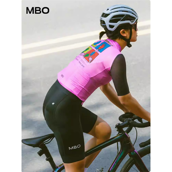 SS058B- Áo Đạp Xe MBO Nữ Magenta