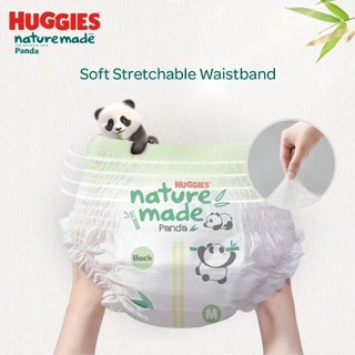 ( Sẵn size L/XXL) Tã quần Huggies Nature Made Panda đủ size cho bé size m56/L42/XL36/XXL22 - THẢO NHI KID