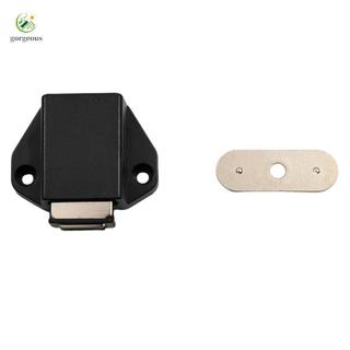 ⭐GROUS⭐ABS Plastic Cabinet Catches Stopper Strong Magnetic Strip Double/Single Open