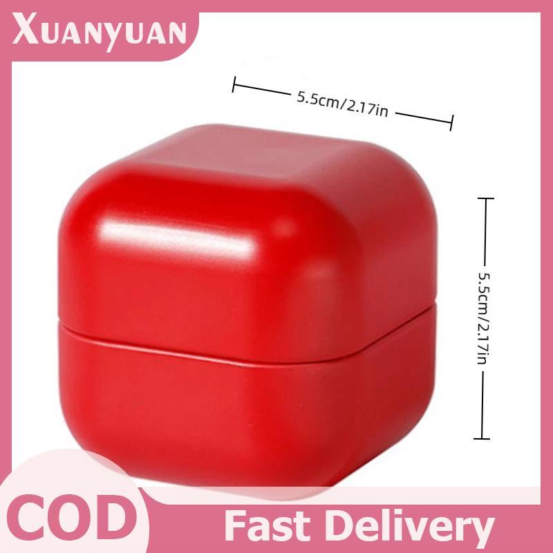 XUAN Di Động Màu Trơn Hộp Thiếc Trà Kín Lọ Bao Bì Hộp Trang Sức Kẹo Bảo Quản Nhỏ Có Thể Đồng Xu Bông Tai Tai Nghe Hộp Quà Tặng VN
