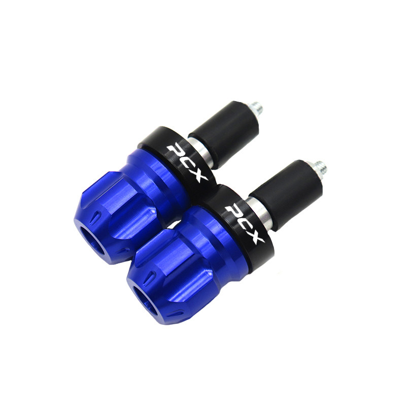 Dành Cho Xe HONDA PCX160 PCX150 PCX125 Tay Cầm Cuối Mũ Nhôm CNC Thanh Cuối Trọng Lượng Xe Máy Cân Bằng Phích Cắm