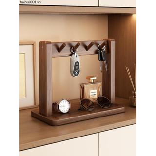 Gỗ Chắc Chắn Lối Vào Chìa Khóa Giá Để Đồ Trang Trí Giá Để Đồ Cửa Vào Nhỏ Đồ Lặt Vặt Chìa Khóa Đồng Hồ Để Bàn Hộp Bảo Quản