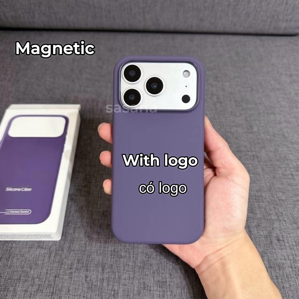 [Chính thức 1: 1] Silicon lỏng từ tính cho iphone 17ProMax / 17Pro / 17Air / 17 Vỏ điện thoại chất lượng cao Bật lên hoạt hình