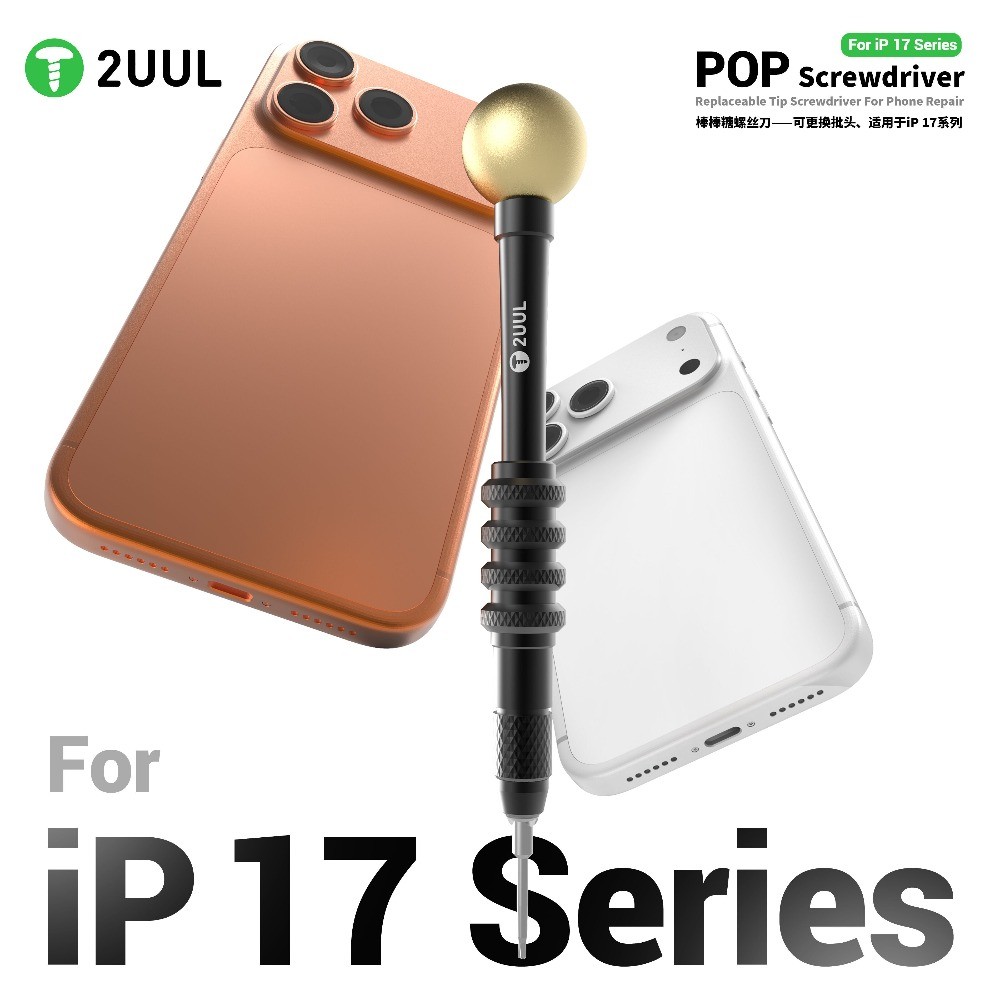 2UUL SD87 POP Tua Vít Nam Châm Có Thể Thay Thế 4IP Đầu Tua Vít Cho IPhone 17 Series Đáy Vít Tháo Lắp Sửa Chữa Dụng Cụ Cầm Tay