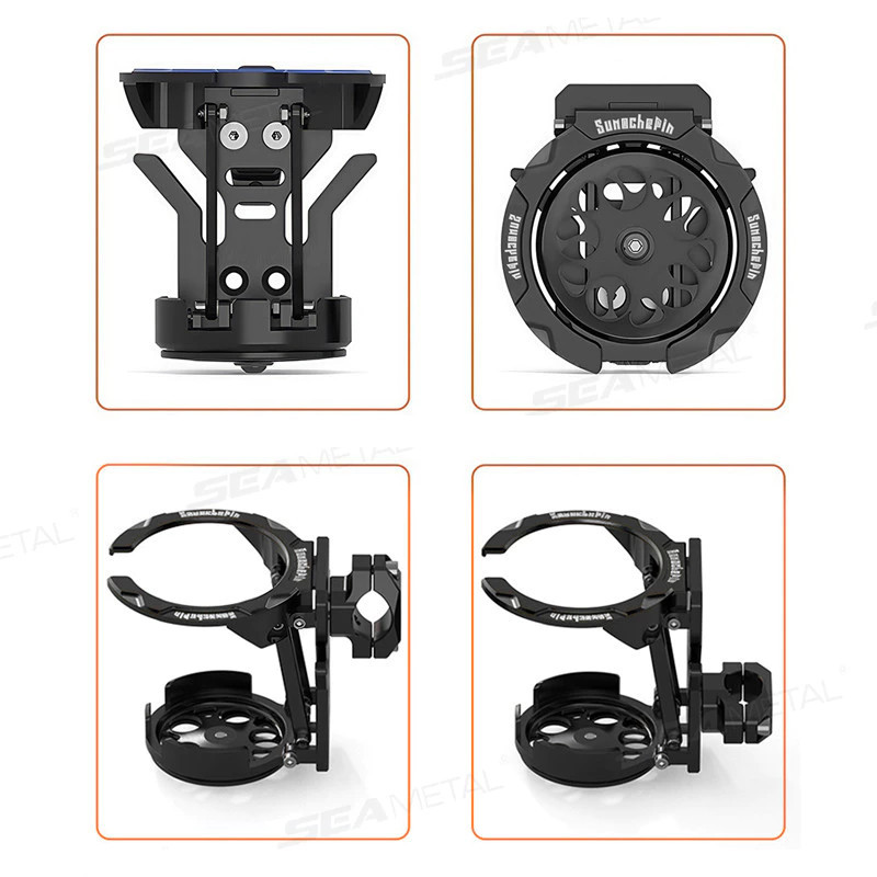 Giá Đỡ Cốc Xe Máy Gấp Gọn, Giá Đỡ Ly Nước Bằng Nhựa ABS Chống Rung, Phụ Kiện Xe Máy Tiện Ích Sửa Đổi