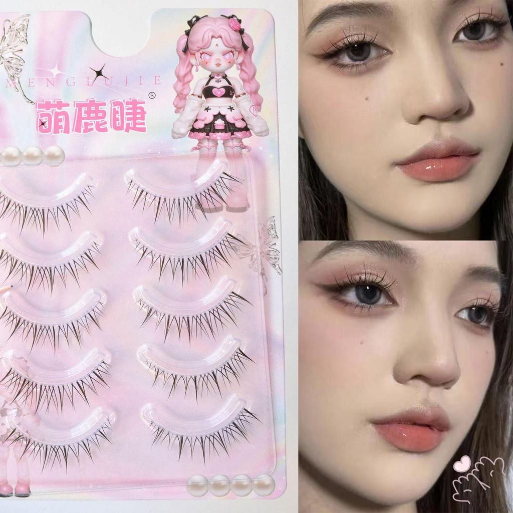 Lông mi giả C-curl tự nhiên, nhẹ, trong suốt, phù hợp đeo hàng ngày và chụp ảnh