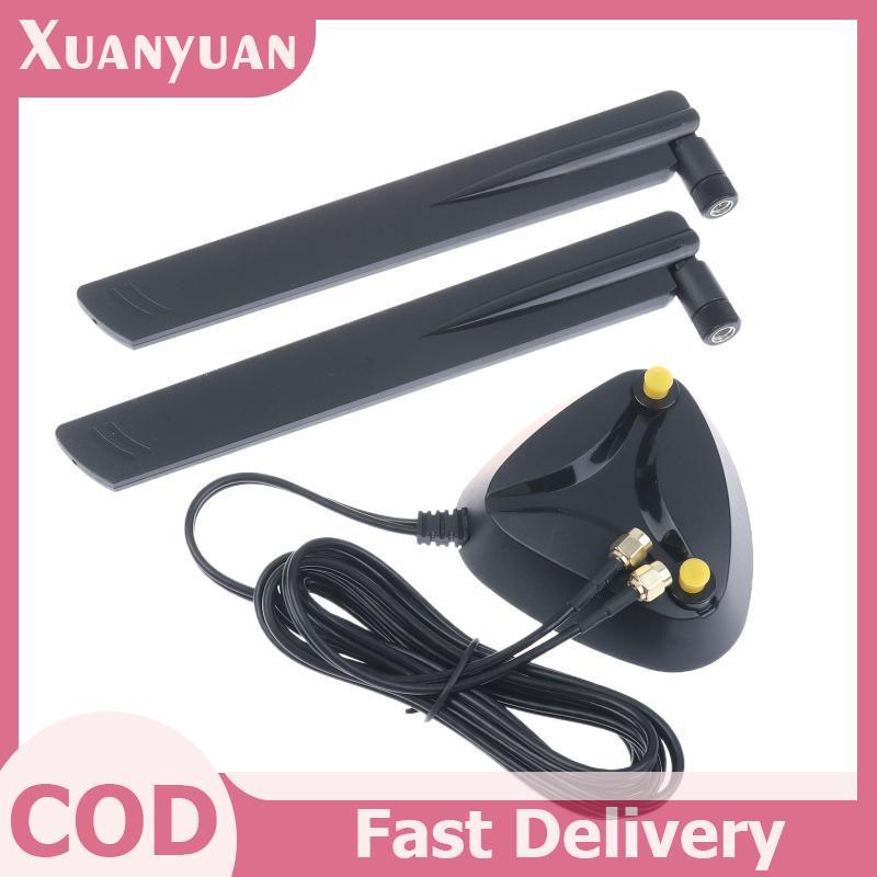XUAN WiFi6 WiFi7 2.4G / 5.8G / 6G Band Ăng-ten ngoài 12dbi Router RP-SMA VN Router Ăng-ten
