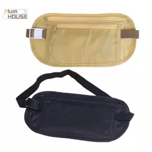 PlumHOUSE 1 Túi Thắt Lưng Thể Thao Đa Năng Thắt Lưng Tiền Cho Du Lịch Nữ Và Nam Mỏng Ẩn Ví Du Lịch Điện Thoại Di Động Túi Chống Trộm VN