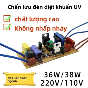 Đèn khử trùng Uv Ballast 220V / 110V Đèn cực tím Chỉnh lưu điện tử 36W38W Có thể xuất khẩu HPS