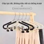 Một Mảnh Cotton Chống Trơn Trượt Quần Áo Gia Đình Móc Treo Liền Mạch Phù Hợp Với Móc Treo Có Kẹp Quần Lót Giá Phơi