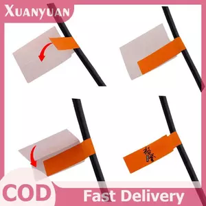 XUAN 150 Cái / 5 Tờ Nhãn Cáp Dây Đánh Dấu Mạng Laser Chống Thấm Nước Thẻ VN