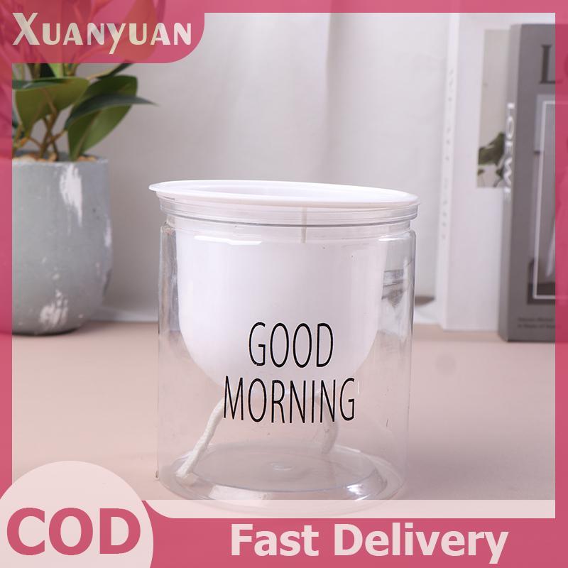 XUAN Lười Thủy Canh Chậu Hoa Tự Động Hút Nước Trong Suốt Hai Lớp Nhựa Tự Tưới Cây Văn Phòng VN