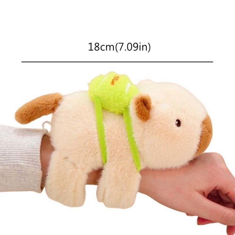 Vòng đập tay thú bông Capybara siêu đáng yêu đa năng làm vòng đeo tay, móc khóa, trang trí quà tặng