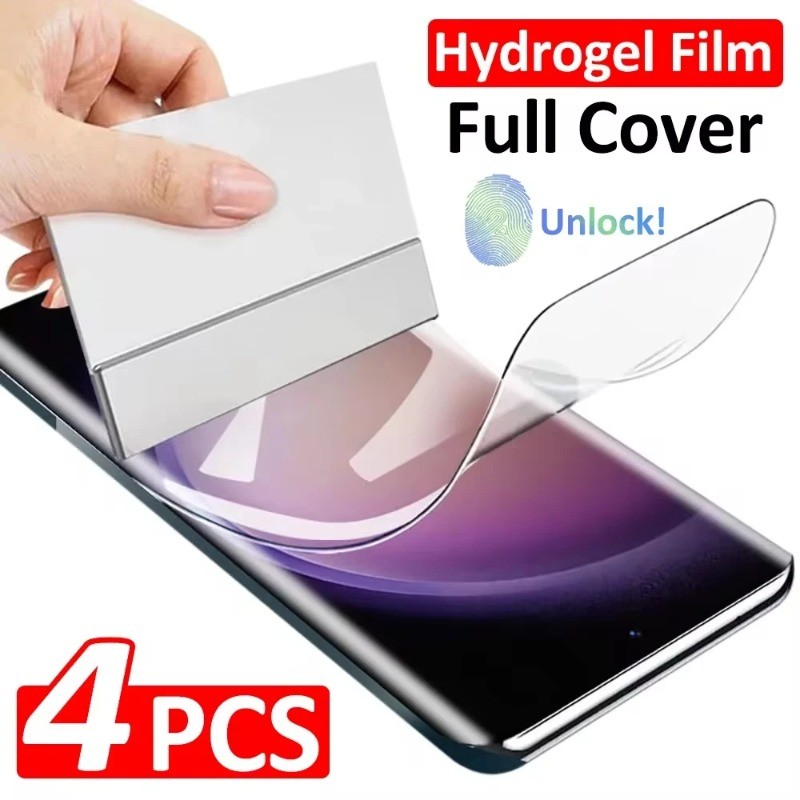 4 Phim Hydrogel Mờ Mờ Cho vivo V29 V29e V30 V30e V40 V40e V50 V50e V60 Lite Pro SE ME Ấn Độ IDN4G 5G Full Cover Riêng Tư Chống Ánh Sáng Xanh Bảo Vệ Màn Hình Phim Mềm HD