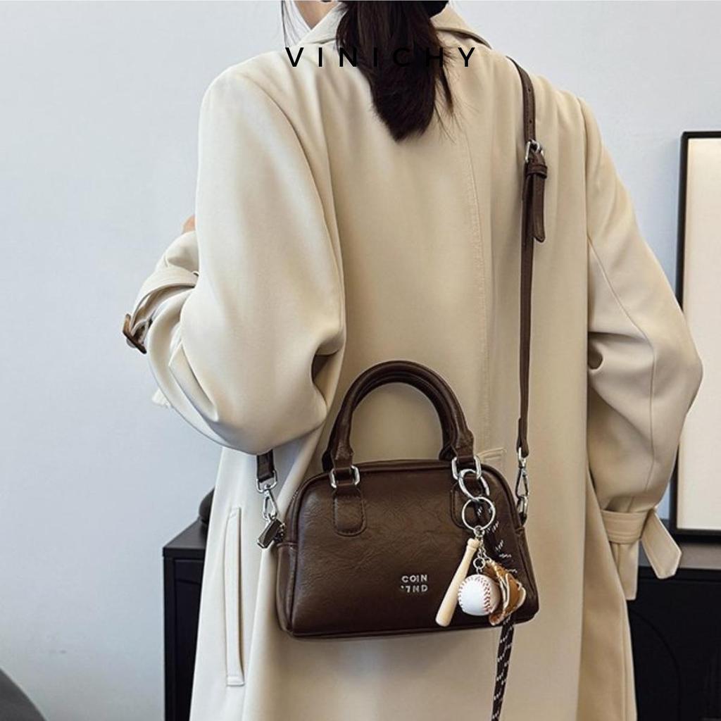 Túi xách nữ đeo chéo, đeo vai VINICHY size 20cm HA814 | BigBuy360 - bigbuy360.vn