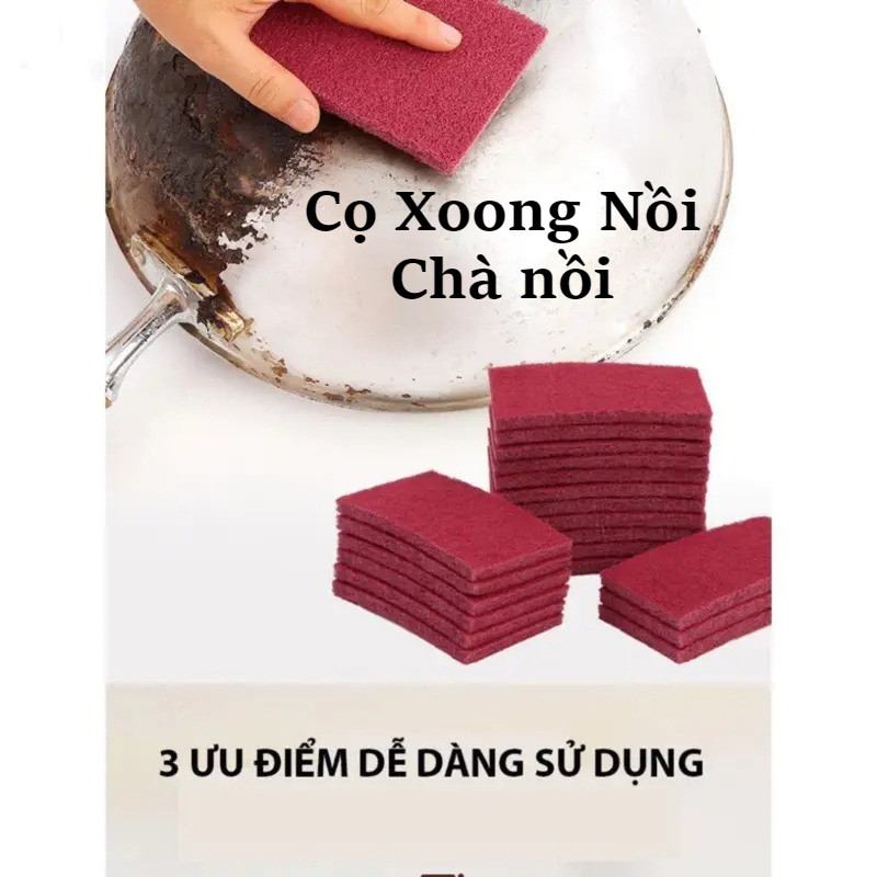 [ Loại 1] Cuộn Dài 1m Tiết Kiệm Miếng Cọ Rửa Cháy Nồi Xoong Chảo, Miếng Chà Bóng Kim Loại Đa Năng