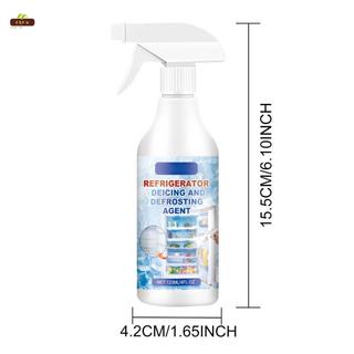 Xịt rã đông cho tủ lạnh Tủ đông 120ml Xịt khử đông lạnh cho vòi thủy tinh và cửa sổ ô tô