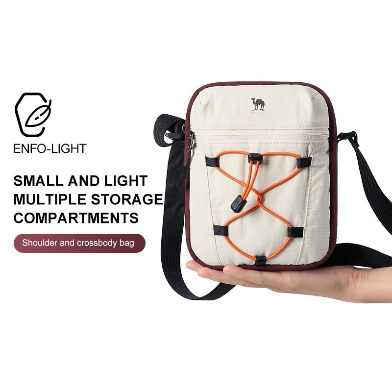 CAMEL CROWN Thể thao ngoài trời thông thường Đi bộ đường dài Túi thắt lưng nhỏ