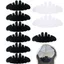 GUSTAVA 10 Cái Mũ Bóng Chày Chèn Shaper, Mũ Chống Biến Dạng Đa Năng Chèn Mũ Lót, Mềm Có Thể Tái Sử Dụng Không Dệt Bảo Vệ Nắp Fitter Chèn Cho Mũ Bóng Chày