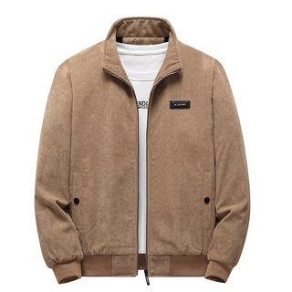Áo khoác nam phong cách Harajuku Nhật Bản, chất liệu cotton và lông cừu dày, phù hợp cho mùa lạnh