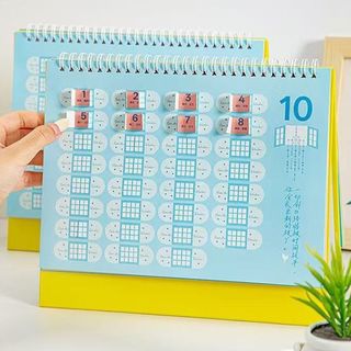 HIGHVIEWLS Bảng kế hoạch 365 ngày, Kawaii để giảm căng thẳng Lịch 2026, Lịch trình trang trí máy tính để bàn đơn giản sáng tạo Đồ dùng văn phòng