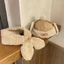 Set Mũ Lông Cừu UGG Kèm Khăn Cho Bé Giữ Ấm Mùa Đông Dễ Thương Phong Cách Hàn Quốc