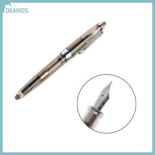 DE JINHAO 992 Bút máy trong suốt 0 5mm Đồ dùng văn phòng phẩm Dụng cụ viết