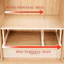 Kệ tủ quần áo ITRUMPET, Tủ sắp xếp tủ quần áo có thể điều chỉnh bằng kim loại, Thiết kế tự làm Tủ quần áo có thể thu vào có thể thu vào có thể mở rộng có thể thu vào