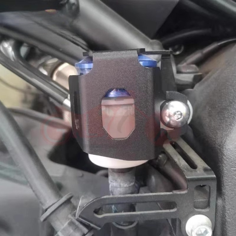 Dành Cho Xe YAMAHA YZF R1 R3 R6 R25 R15 V3 MT03 CNC Nhôm Phanh Sau Chất Lỏng Chứa Bao Bảo Vệ Xe Máy Phụ Kiện