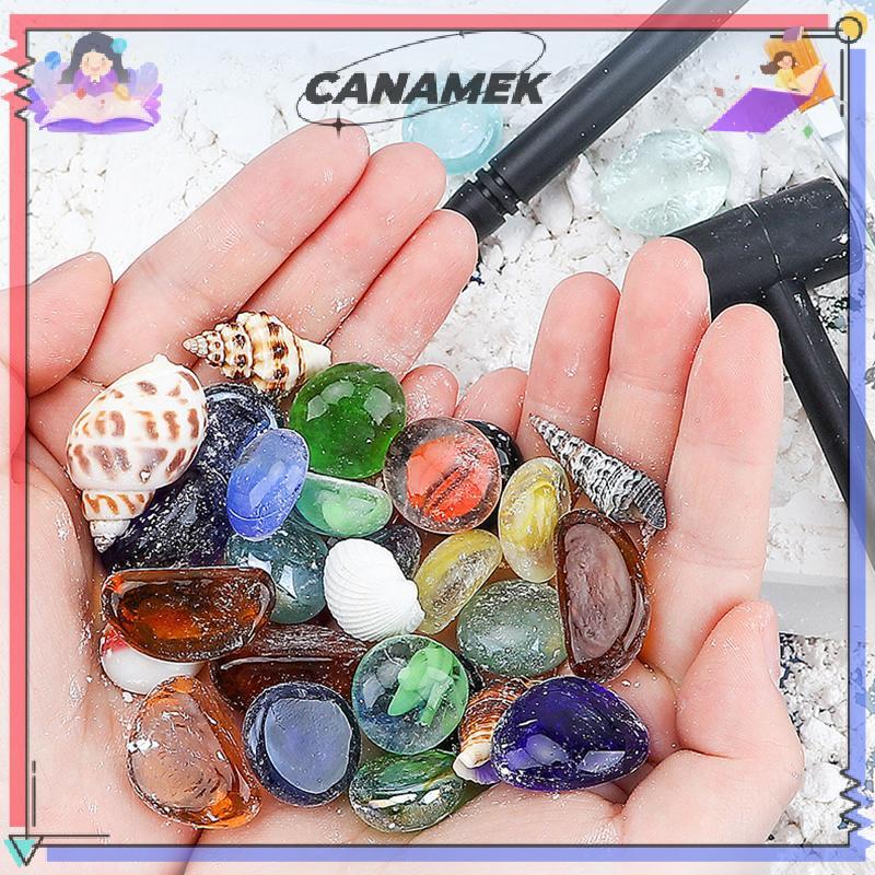 CANAMEK 1 Bộ Đá Quý Đào Kho Báu Khai Thác Kho Báu Trẻ Em Khảo Cổ Khai quật Đồ Chơi CSF
