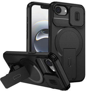 Dành Cho iphone 16E / 17E Ốp điện thoại Có Trượt Camera Nắp Từ Tính Chân Đế Chống Sốc Mỏng Vỏ