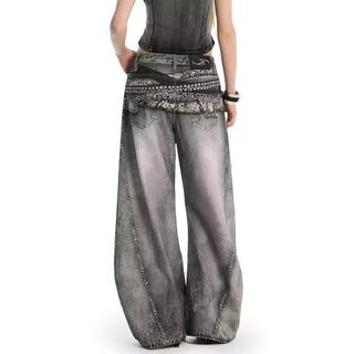 Quần Jean Nam Phong Cách Harajuku từ Nhật Bản, Thiết kế Unisex