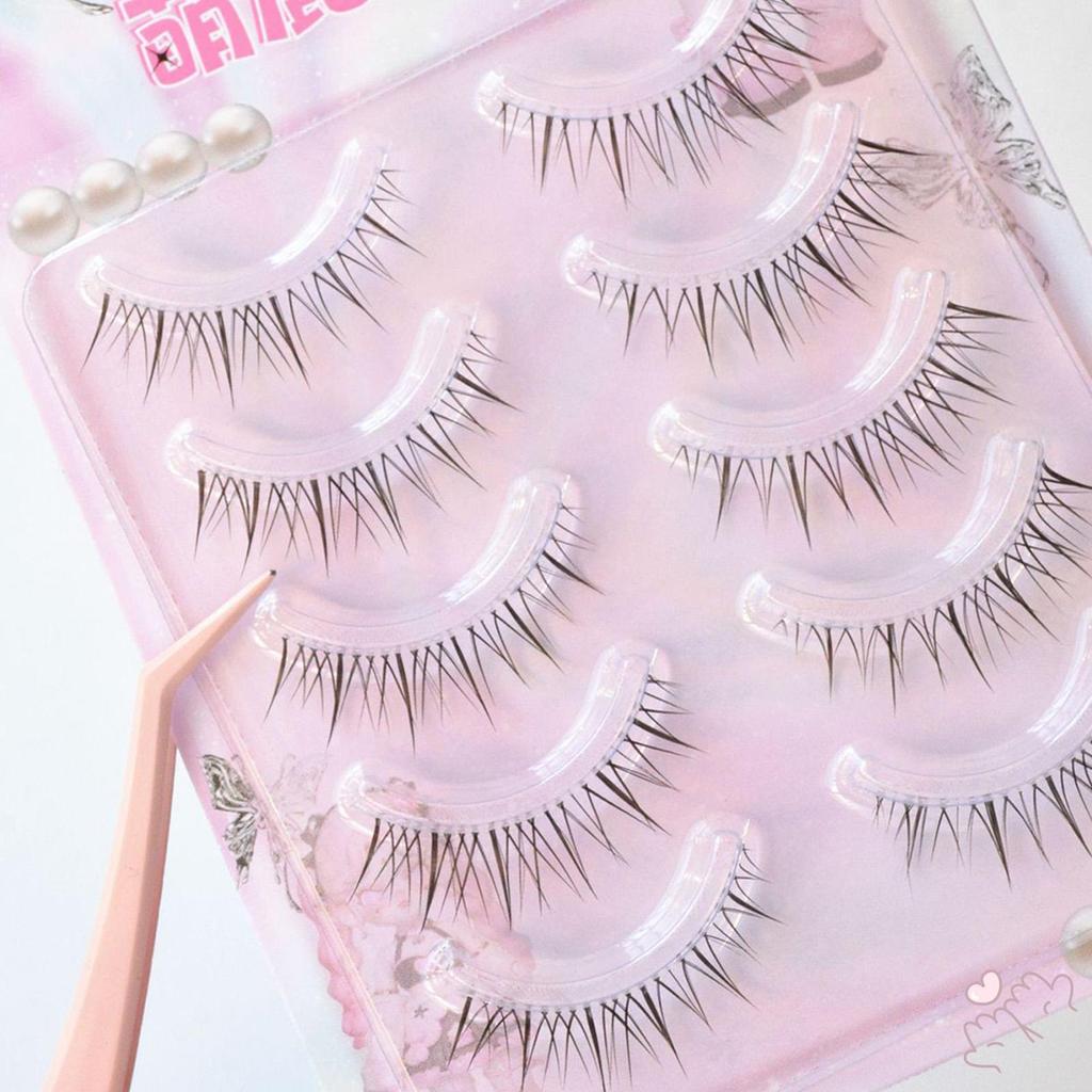 Lông mi giả C-curl tự nhiên, nhẹ, trong suốt, phù hợp đeo hàng ngày và chụp ảnh