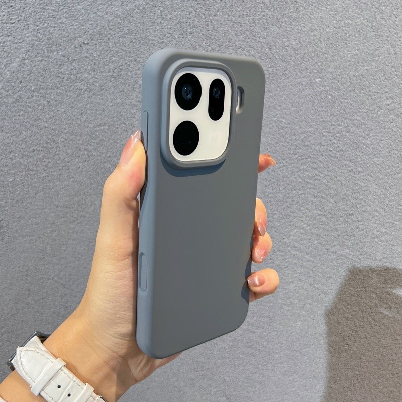 Ốp Điện Thoại Mềm Silicon Lỏng Cổ Điển Cho Oppo Find X9 Pro / X9 Ultra X8 Pro Bảo Vệ Camera Oppo Chống Sốc