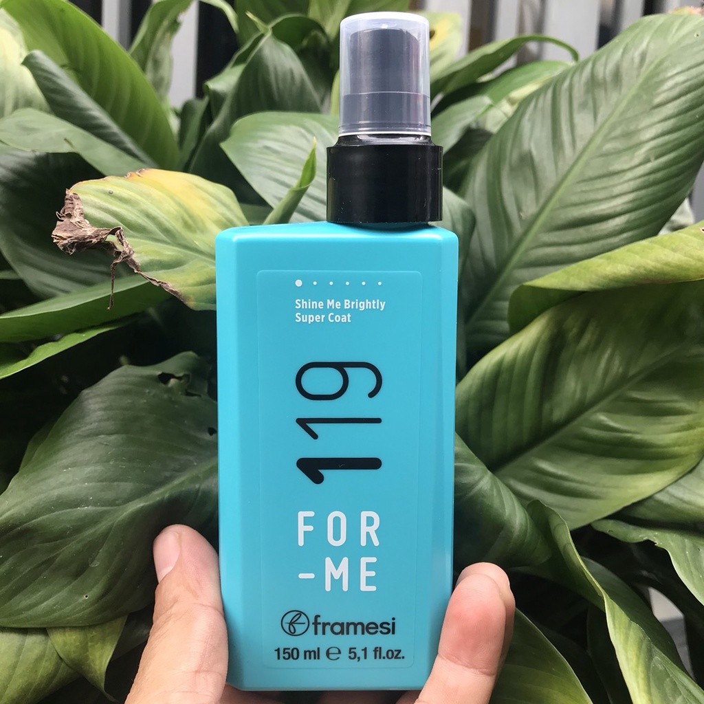 Xịt tái tạo cấu trúc tóc phục hồi hư tổn chống rối Framesi FOR-ME 119 BRIGHTLY SUPER COAT 150ml [ MK ]