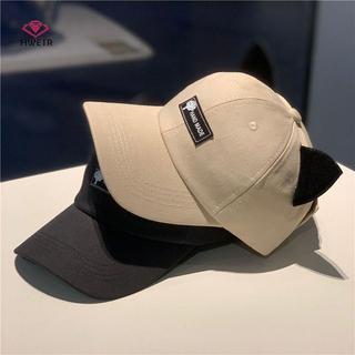 Mũ Snapback phong cách đường phố Hip-Hop có tai và kính dành cho nữ
