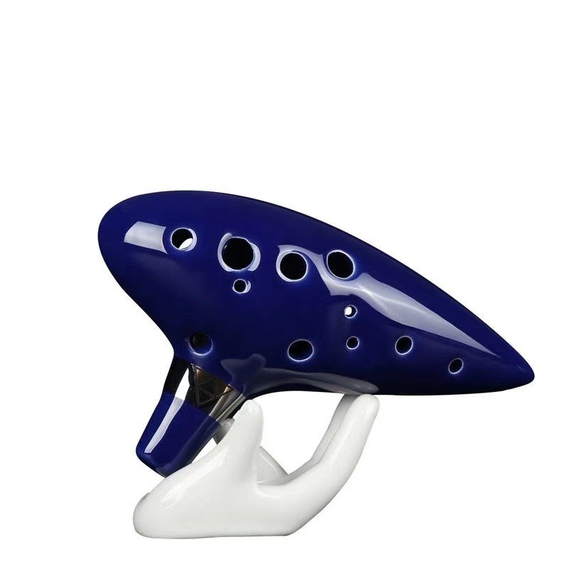 Legend of Zelda Ocarina of Time - 12 lỗ Alto C Ocarina với Sách dạy tiếng Anh