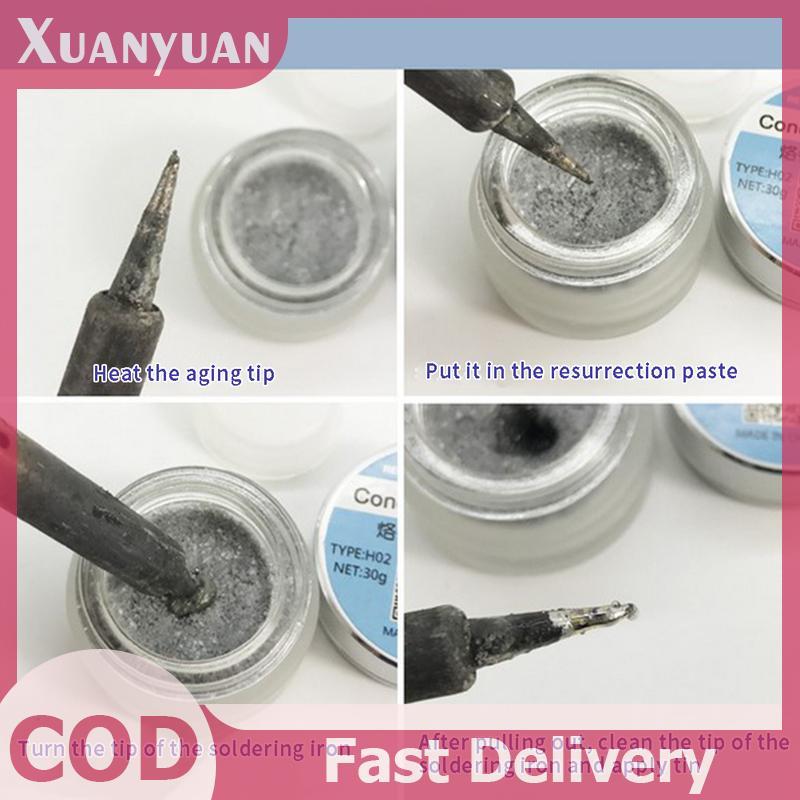 XUAN Solder Iron Tip Tinner Activator Tip Cleaner Remover Lead Free 6g VN
